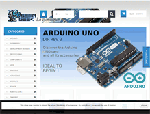 Tablet Screenshot of boutique.semageek.com